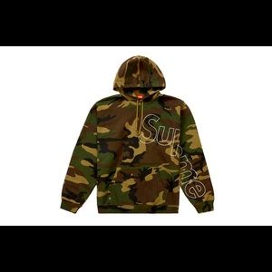 Supreme Reflective Hooded Sweatshirt